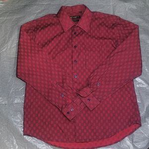 San Lodo Milano Large Mens Long sleeve button collared shirt classic fit